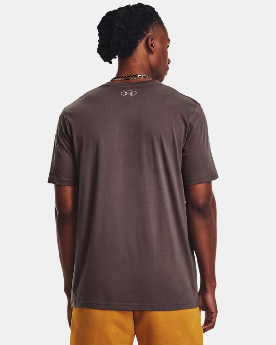 Haut à manches courtes avec poche UA Elevated Core pour homme, Gray, pdpMainDesktop image number 1